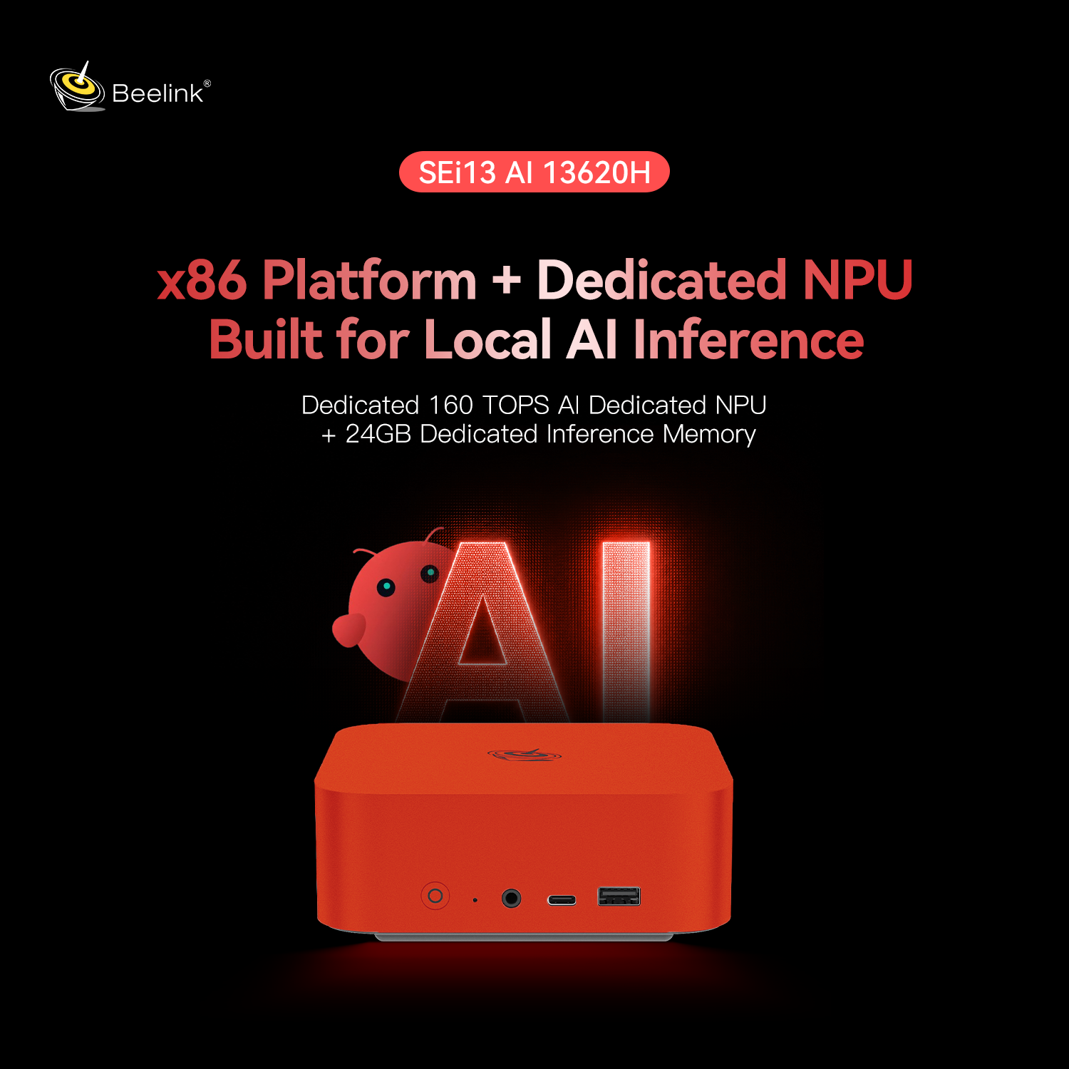Beelink SEi13 AI Intel® Core™ i7-13620H