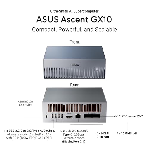 ASUS Ascent GX10 AI Supercomputer, DGX Spark