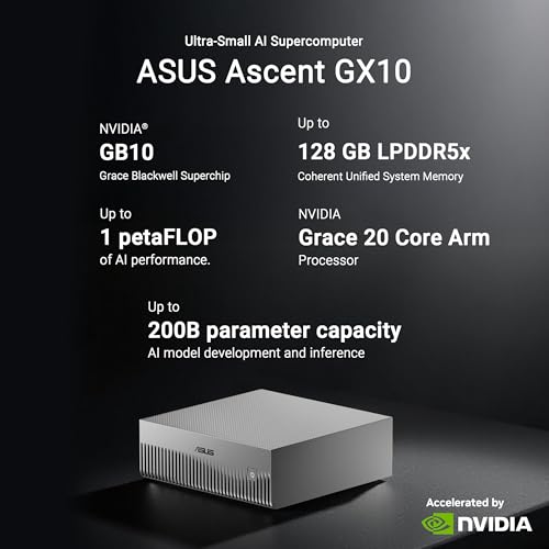 ASUS Ascent GX10 AI Supercomputer, DGX Spark