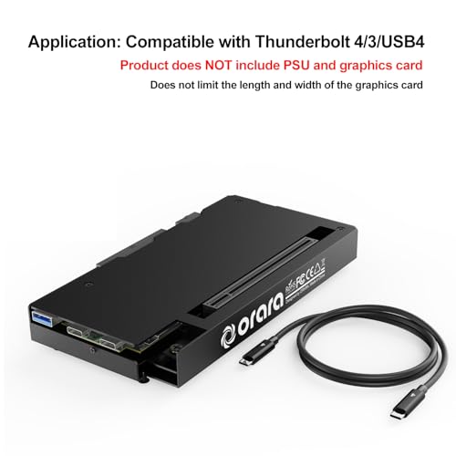 External GPU Dock Station, Mini eGPU Enclosure Only
