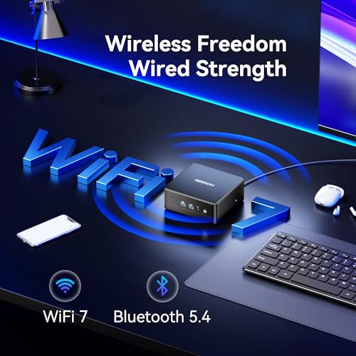 GEEKOM IT15 AI Mini PC, Intel Ultra 9 285H(99 Tops), 32GB DDR5, 1TB SSD