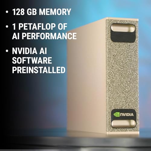 NVIDIA DGX Spark - NVIDIA GB10 Grace Blackwell Superchip, 128GB LPDDR5x, 4TB NVMe M.2 SSD
