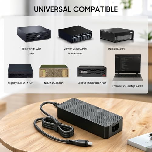 KFD 240W USB C Power Adapter GAN PD3.1 48V 5A Charger