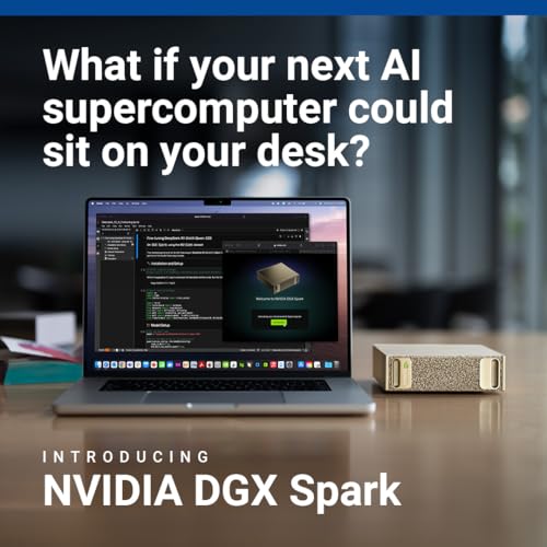 NVIDIA DGX Spark - NVIDIA GB10 Grace Blackwell Superchip, 128GB LPDDR5x, 4TB NVMe M.2 SSD