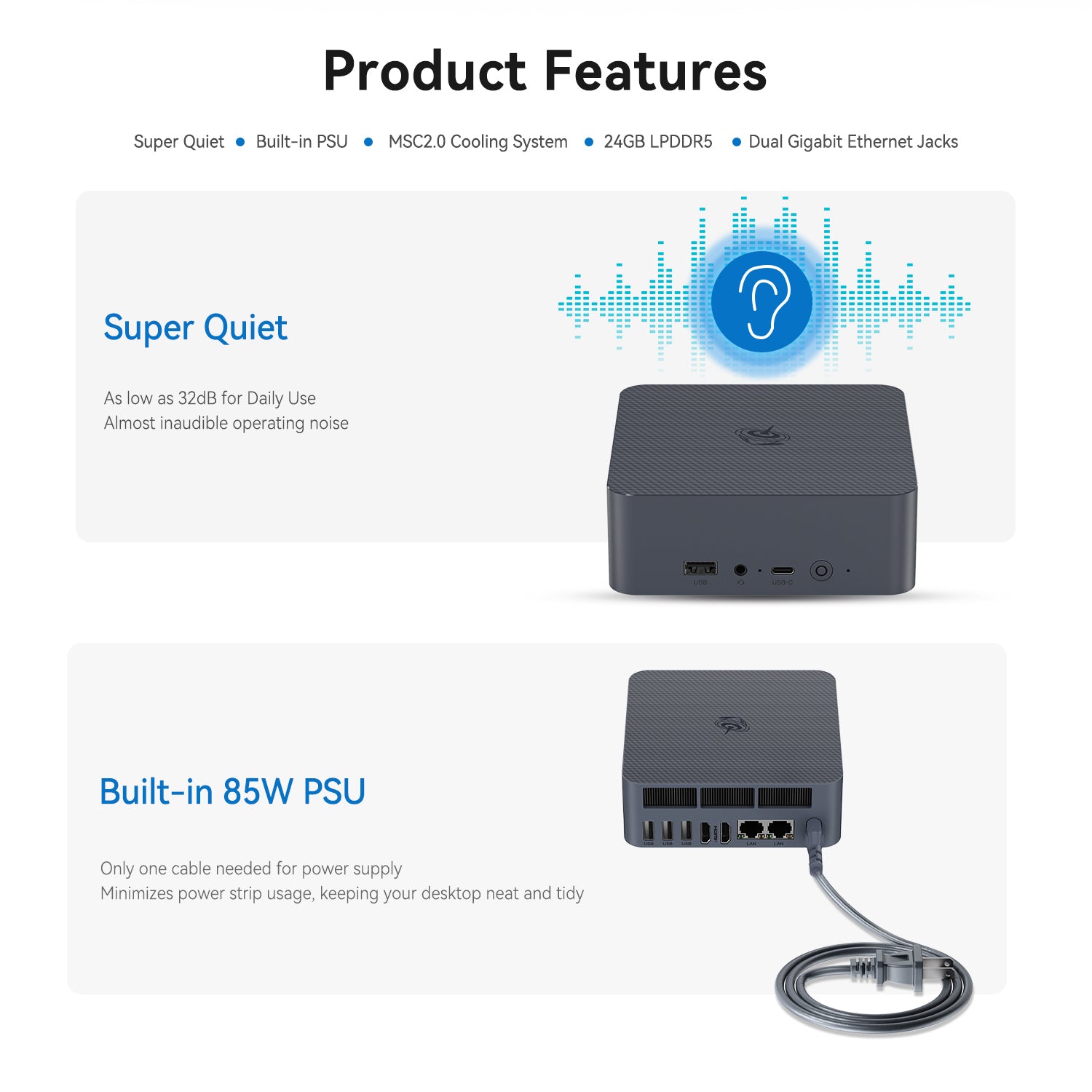 Beelink EQi13 Intel® Core™ 13500H/13420H