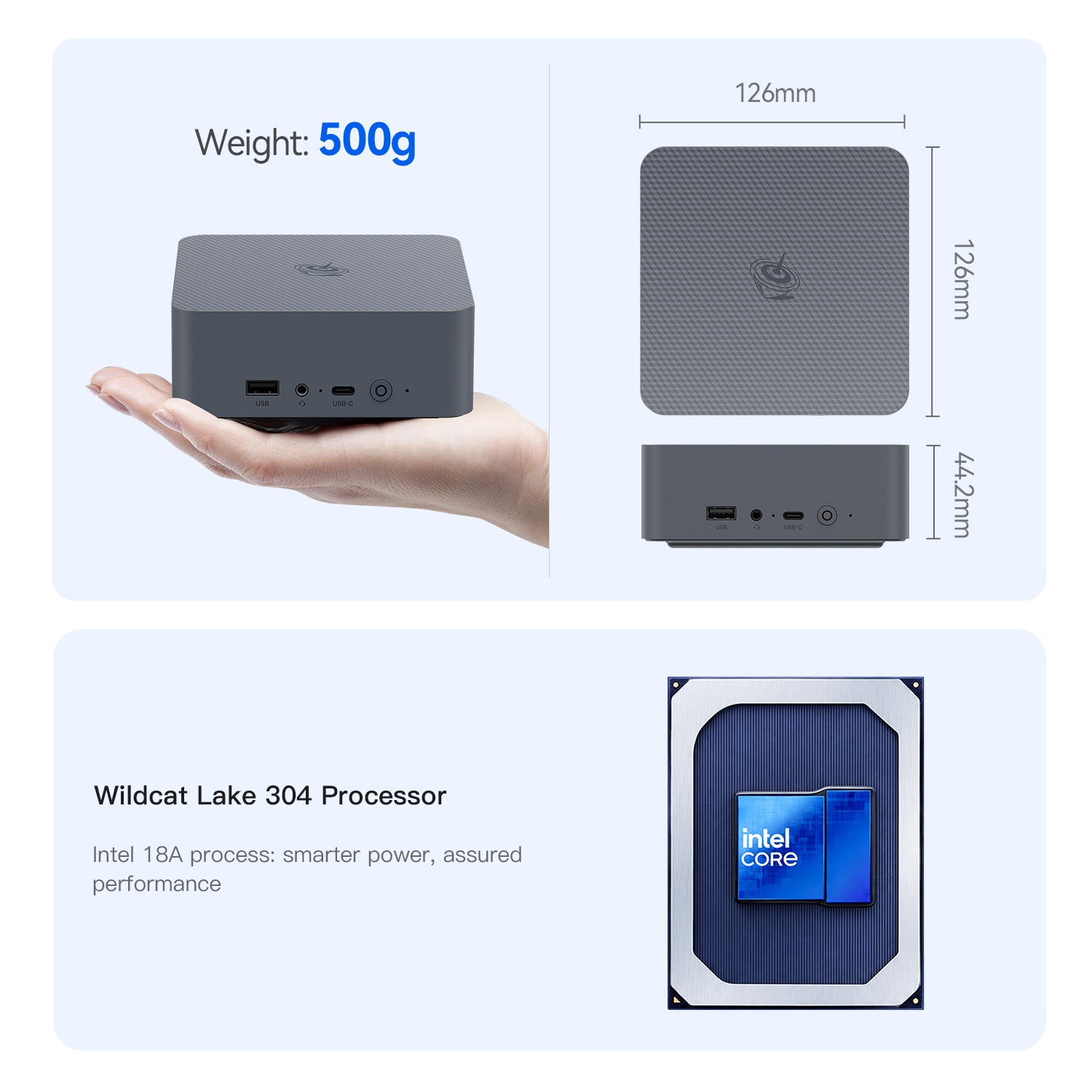Beelink EQi Wildcat Lake Core 3 304